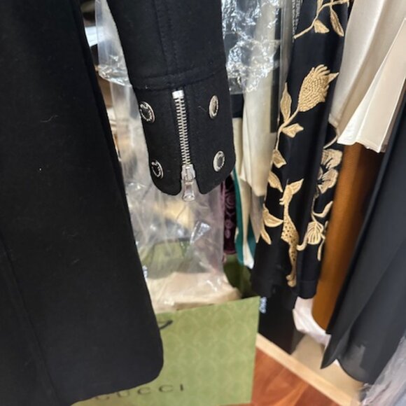 D&G Black Peacoat Size 42 - Picture 5 of 13